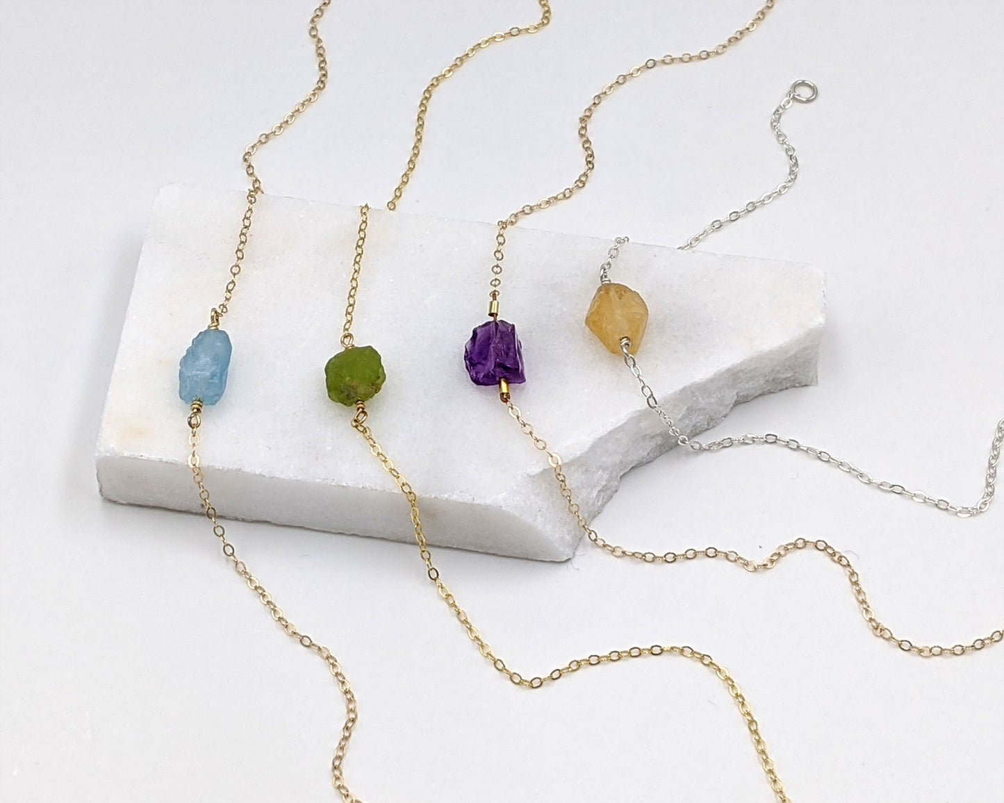 Raw emerald bracelet May birthstone bracelet, Gemstone wrap bracelet/anklet StudioVy