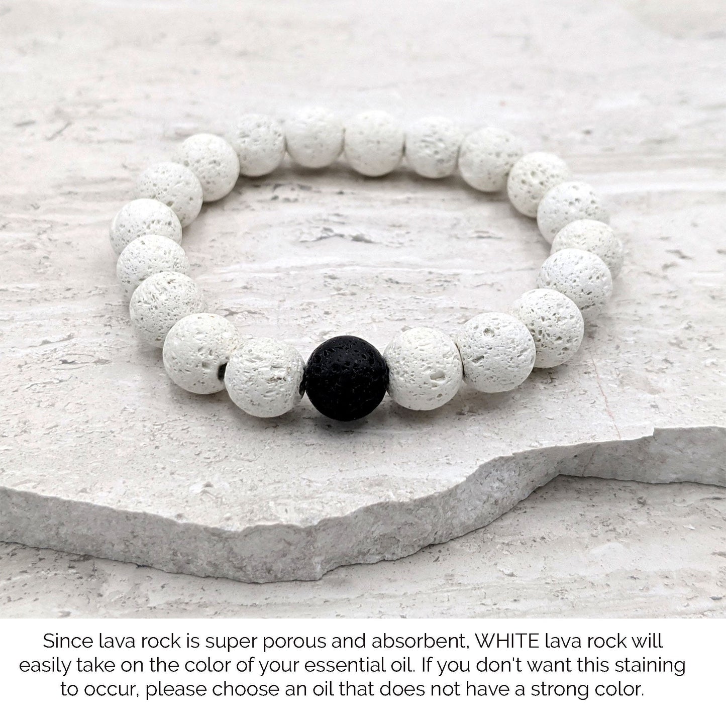 Couples bracelets set Matching bracelets Aromatherapy/Essential oil bracelets Long distance relationship gift for boyfriend Valentines gifts StudioVy