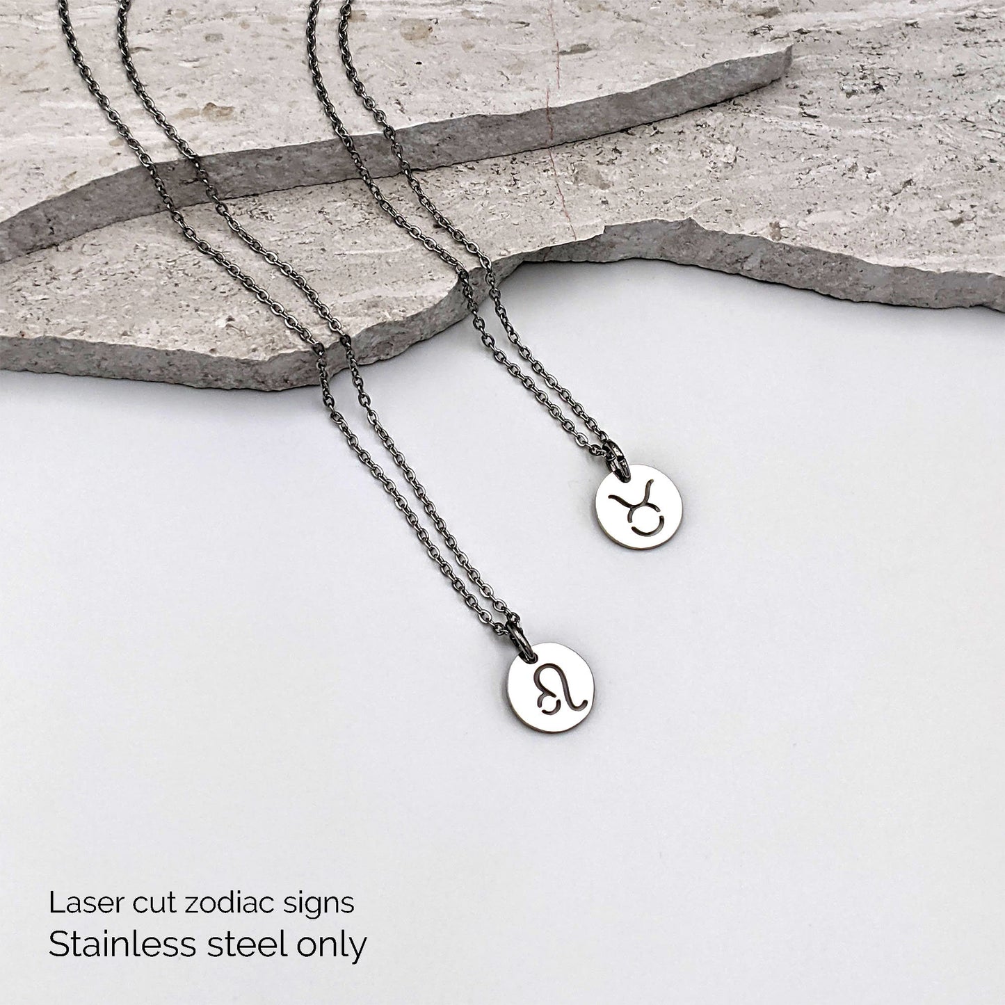 Taurus necklace Silver Zodiac necklace Rose gold constellation necklace Zodiac sign necklace Aries necklace Gemini necklace Pisces necklace StudioVy