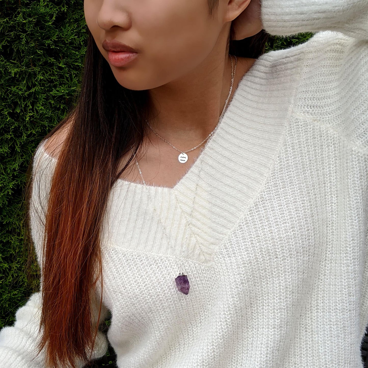 Taurus necklace Silver Zodiac necklace Rose gold constellation necklace Zodiac sign necklace Aries necklace Gemini necklace Pisces necklace StudioVy
