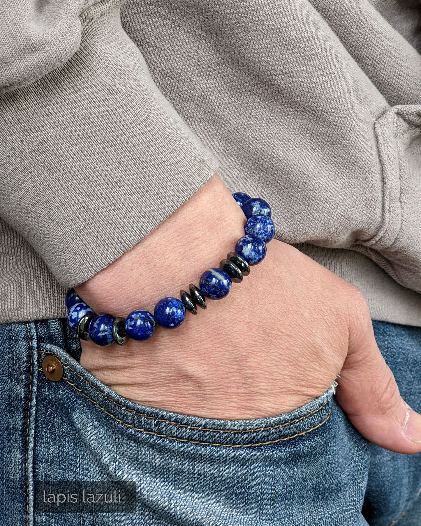 Custom Morse code bracelet Men/Step dad Fathers Day gift from wife StudioVy