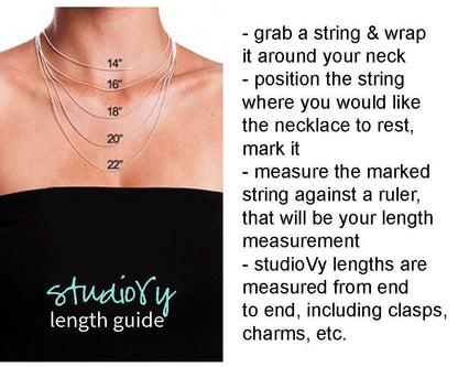40th birthday gifts for women | Dainty CZ diamond & initial necklace  StudioVy   