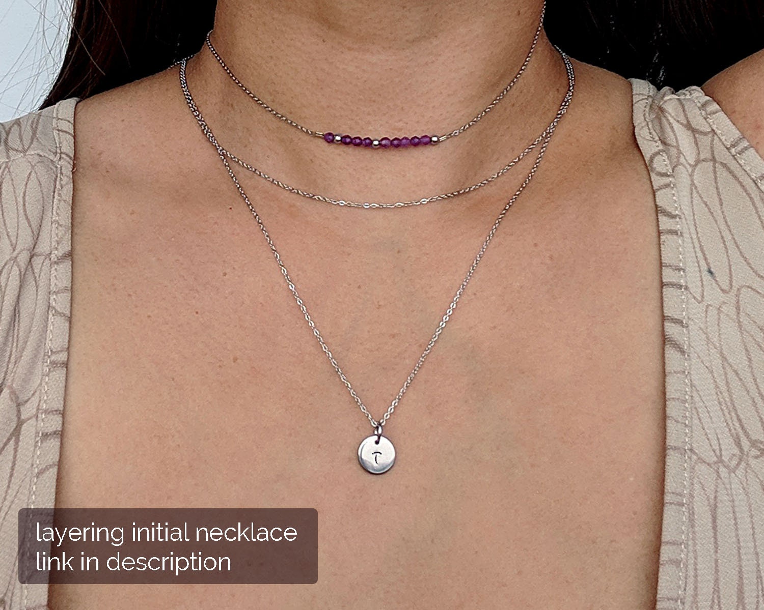 Genuine sapphire necklace Morse code necklace September birthstone necklace  StudioVy   