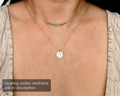 Genuine sapphire necklace Morse code necklace September birthstone necklace  StudioVy   
