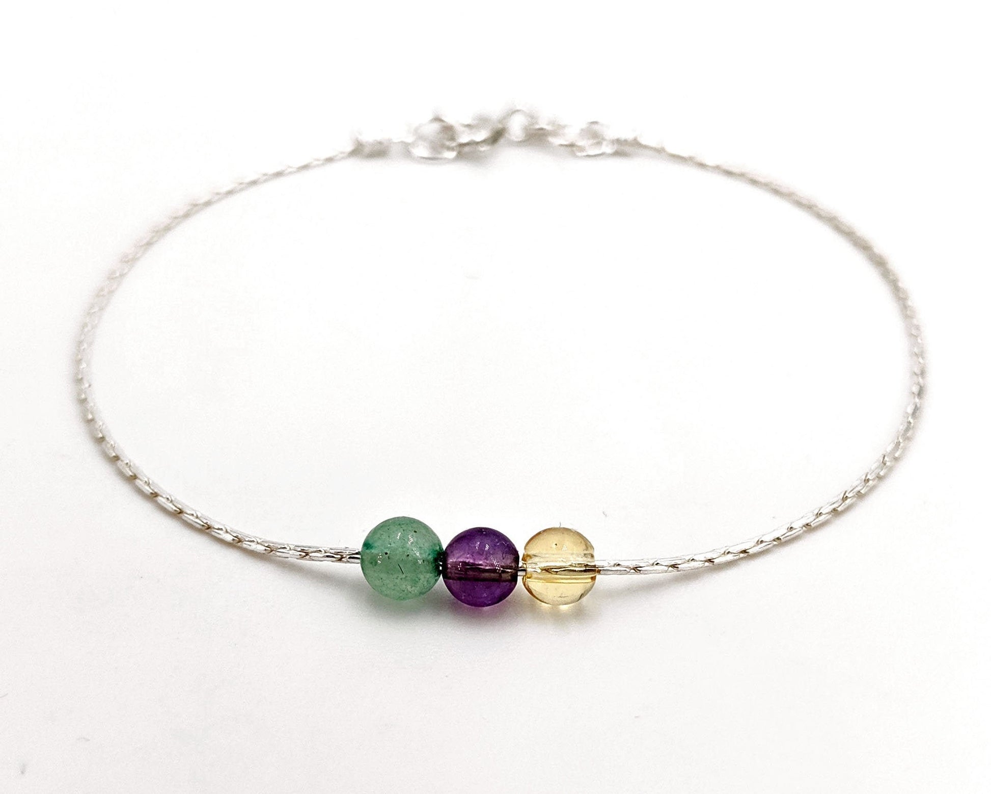 Best friend bracelet for 2-8 | Multiple gemstone/birthstone bracelet  StudioVy   