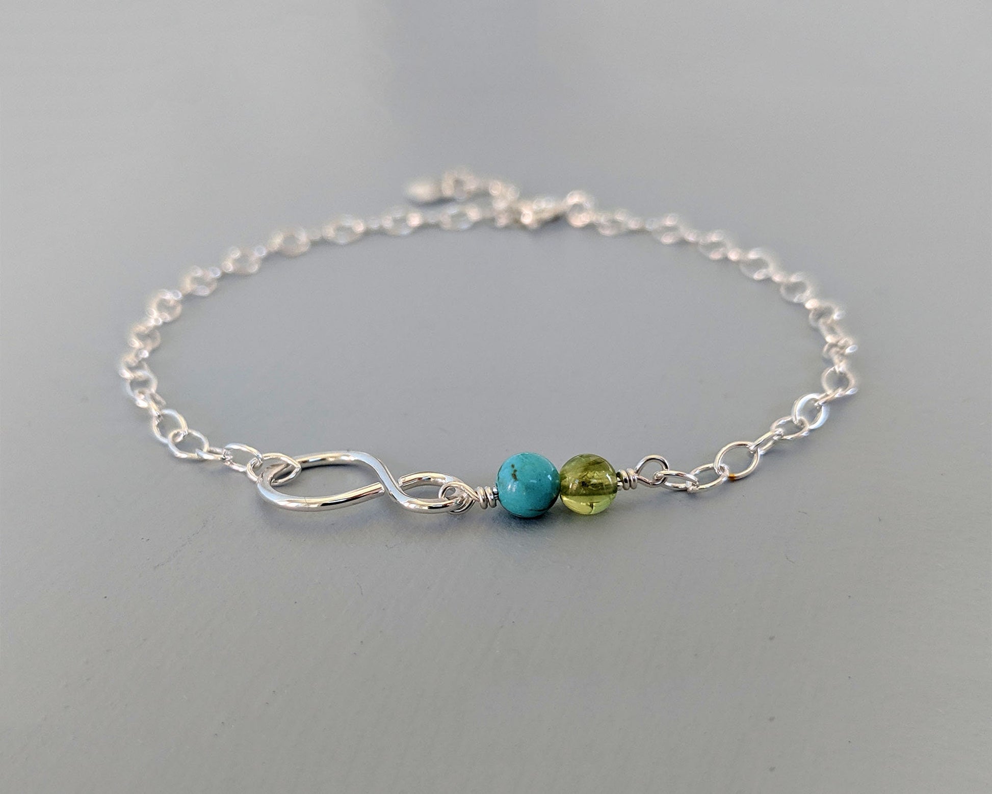 Best friend bracelet for 2-8 | Multiple gemstone/birthstone bracelet  StudioVy   