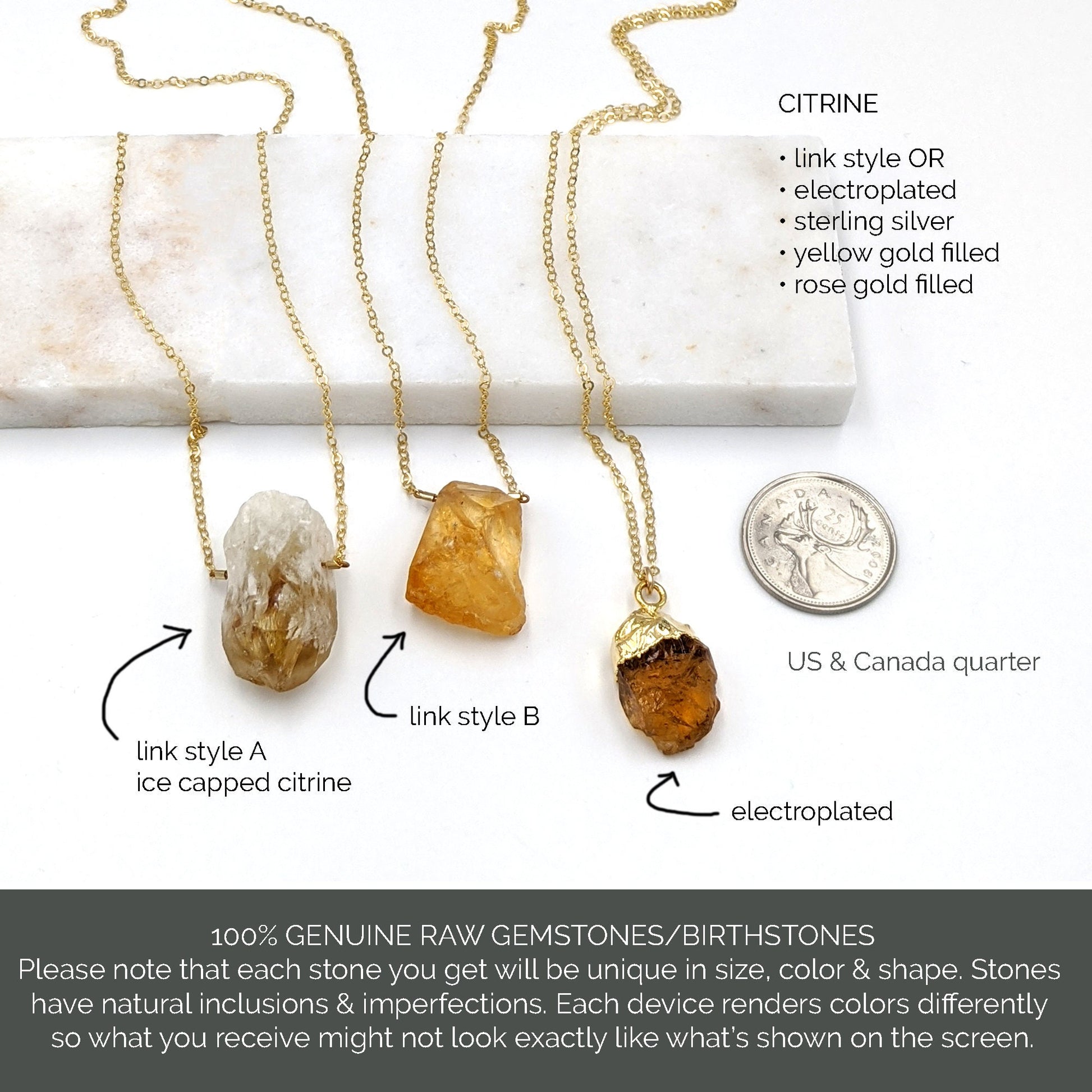 Natural citrine point pendant Silver electroformed necklace Raw citrine necklace Large stone pendant Protective chakra raw gemstone necklace  StudioVy   