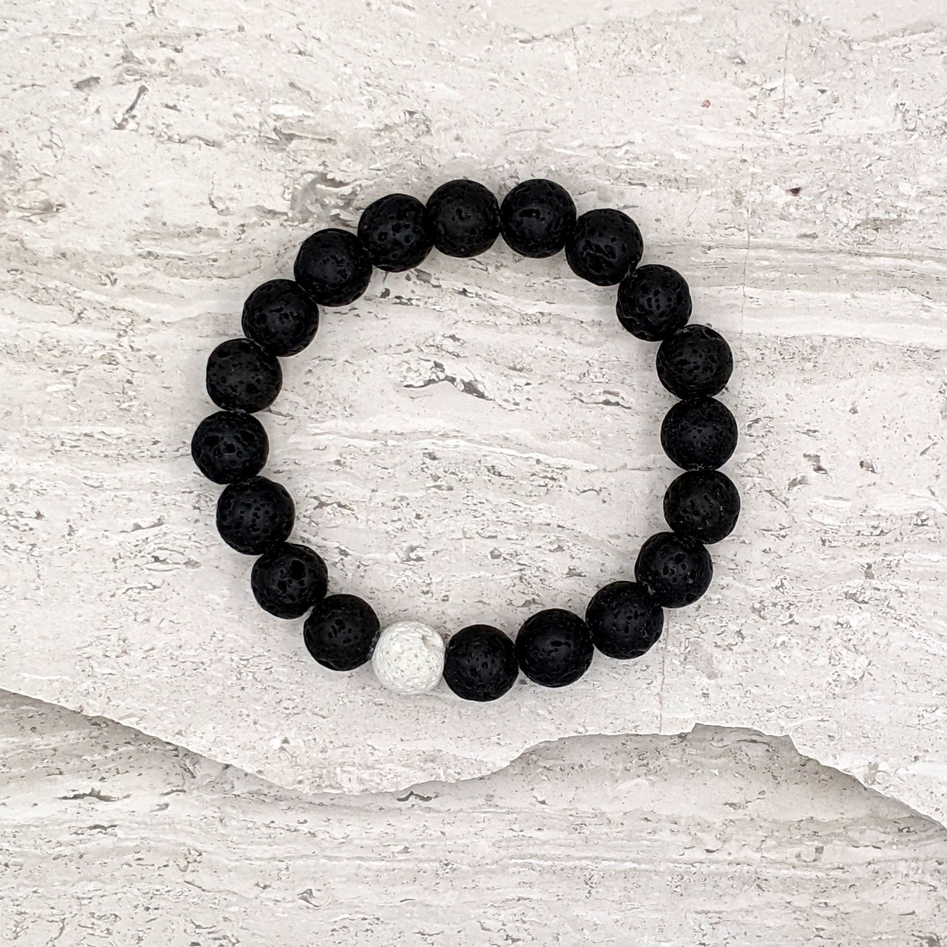 Aromatherapy couples bracelets set or single Matching bracelets Essential oil bracelets 1st anniversary gift for husband Valentines gifts  StudioVy   