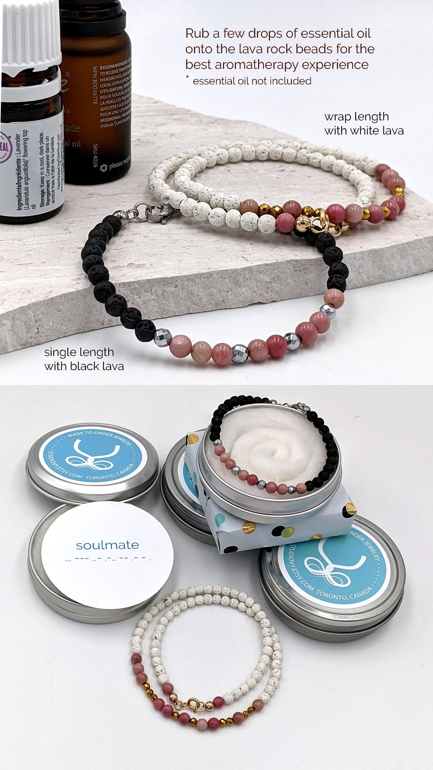 Morse code bracelet Men/Women Morse code necklace Amethyst bracelet Anxiety bracelet/Aromatherapy diffuser bracelet w chakra birthstone GIFT  studioVy   