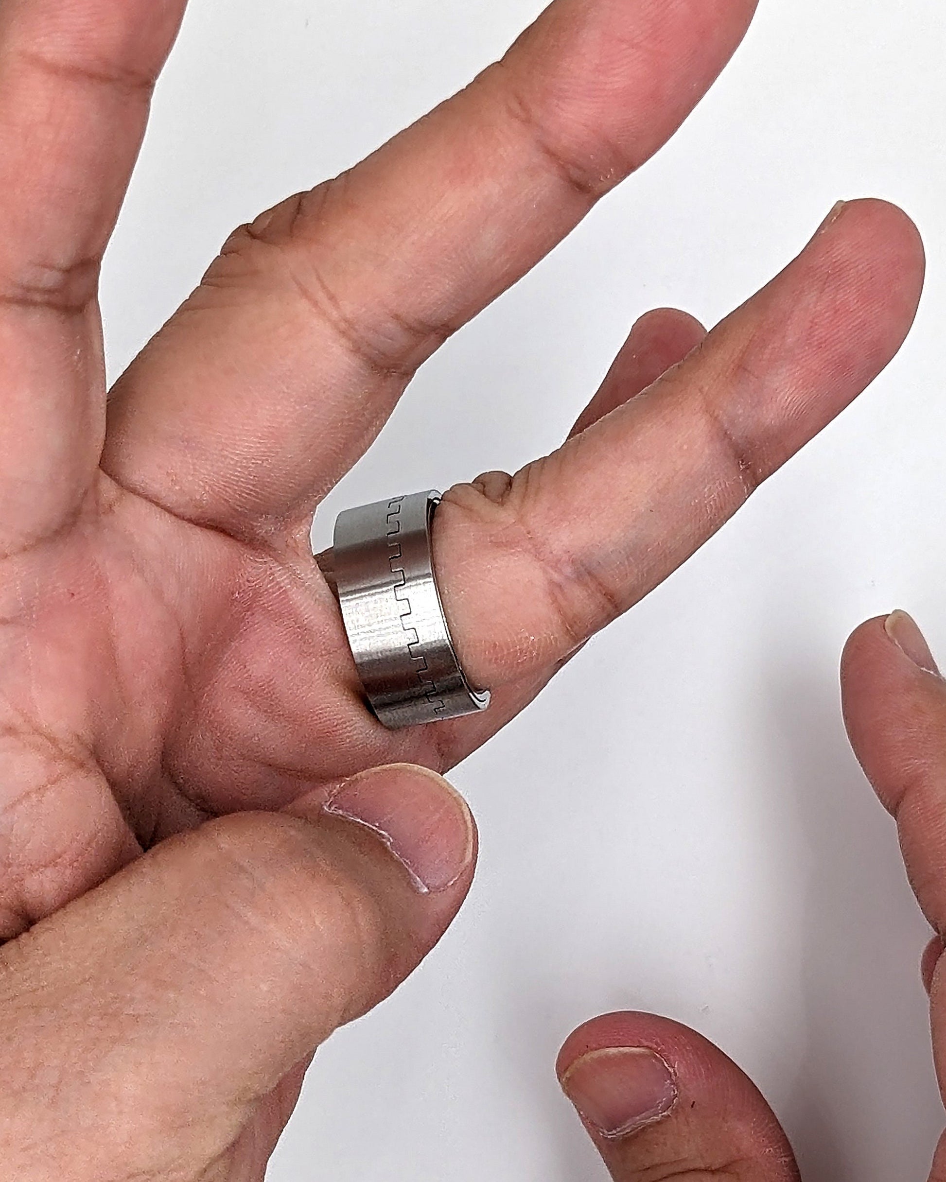 Fidget spinner ring/Anxiety ring with stacking gear for Men/Women/Kids  StudioVy   
